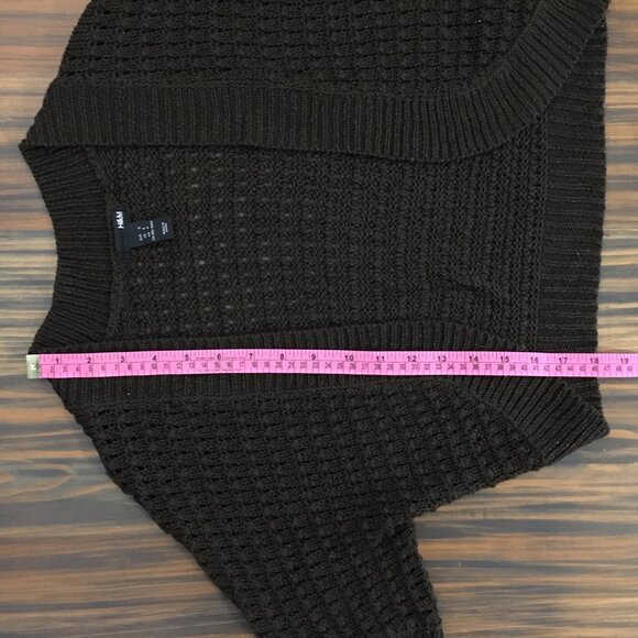 [H&M] Sparkly Brown Knit Shrug | S | Good - Picture 3 of 11